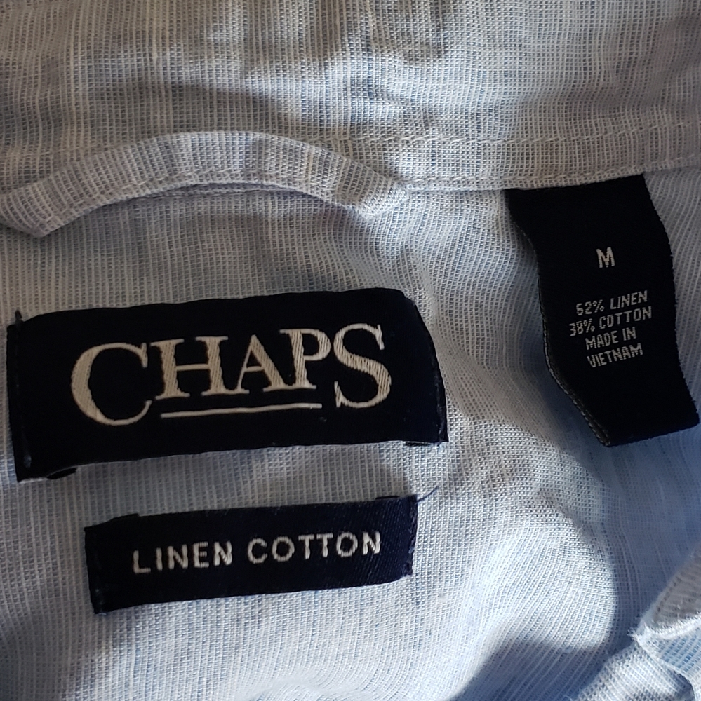CHAPS Button Down Dress Polo